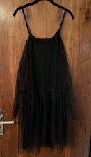 Mini-Kleid, transparentes