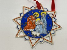  Hutschenreuther Ornament  Schmuckstern 8 cm. Top Zustand. 