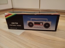AM/FM Mini Portable Radio Model No F-323 Vintage Radio AM FM Transistor