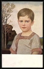 Künstler-AK Ludwig von Zumbusch: Portrait eines Knaben 1919 