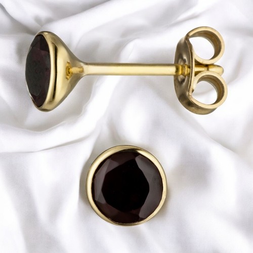 Ohrstecker rund 585 - , gold