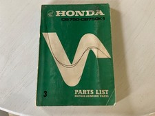 Honda CB 750 Four K0 K1 ETK Teilekatalog Ersatzteilekatalog Original