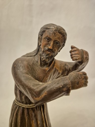 Antike holzfigur jesus - antike,