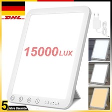 Tageslichtlampe 15000 LUX LED Lampe Lichttherapie Dimmbar Timer tageslicht