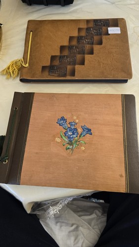 Alte fotoalbum kunstleder - 2,