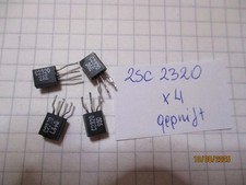 4 Stück Transistor  2SC2320  Si  NPN 50V  0,2A  0,3W 100MHz   gebraucht geprüft