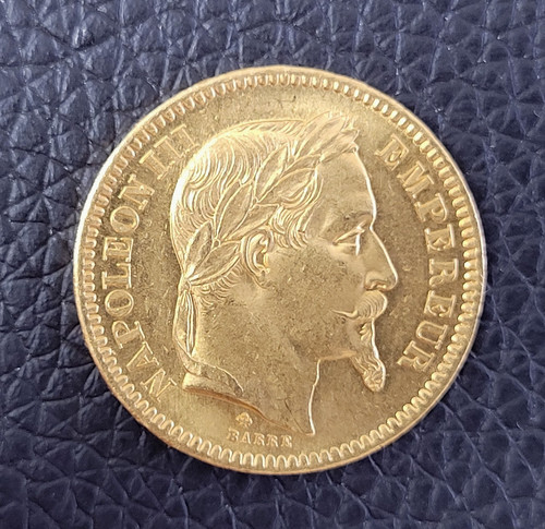 Goldmünze francs - 20,