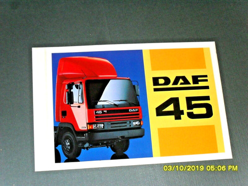 Aufkleber sticker daf 45 - /,