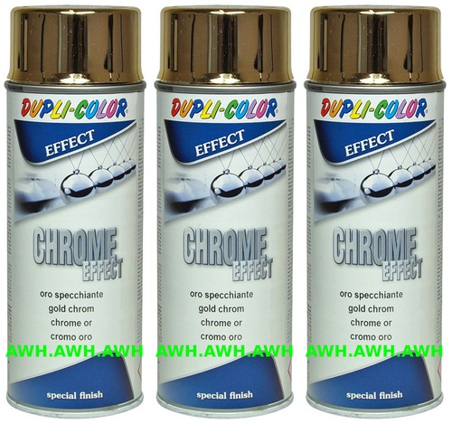 3x400ml lackspray chromfarbe - lackspray,