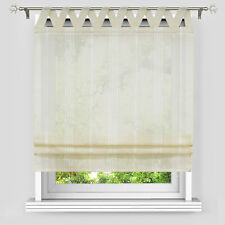 Raffrollo Leinen Raffgardine