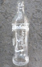 Almdudler Getränkeflasche aus Glas, direkt bedruckt, für Sammler 