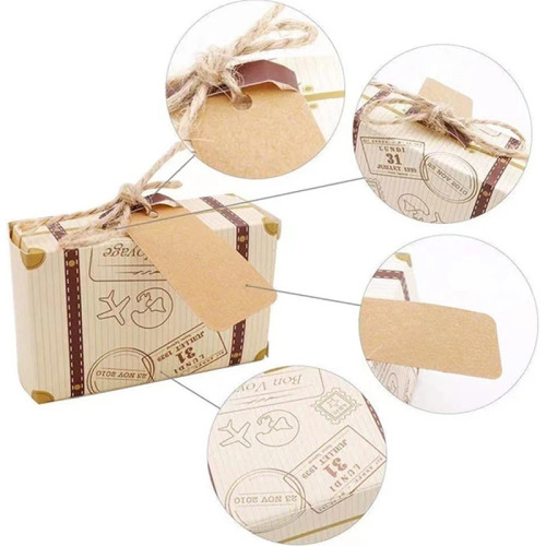 Mini reisekoffer pralinenbox - mini-reisekoffer,