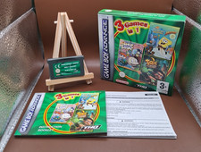3 Games in 1 Spongebob Rugrats Tak in OVP  Nintendo GameBoy Advance