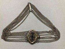 Antike Silber 835 Kropfkette 7