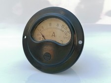 Amperemeter,  8 A analog, uralt