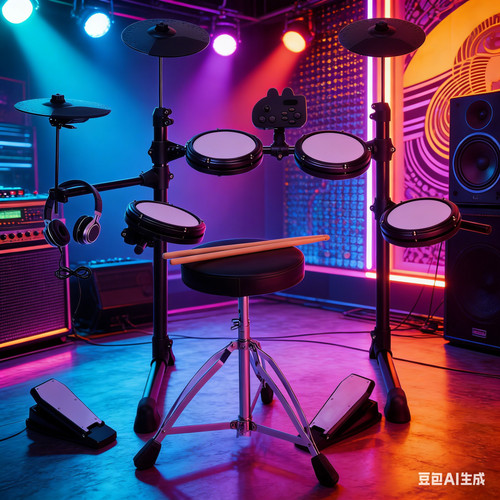 Glarry digital drum set - e-drum,