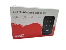 Mobiler WLAN-Hotspot, Tragbarer 4G-LTE-WLAN-Router mit SIM-Kartensteckplatz