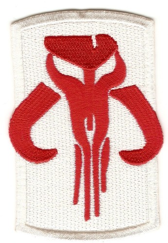 Star wars aufnäher - patch, boba
