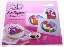 Silk painting card kit - painting,