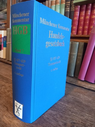 Münchener kommentar hgb - kommentar, band