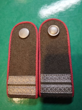 DDR NVA alte dicke Schulterklappen Panzer gestickt S , Schüler