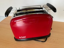 Russell Hobbs Toaster 18951-56 – 1000–1200 W – Rot / Edelstahl