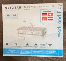 Netgear N300 Wireless Router with USB, Model No. WNR 2200