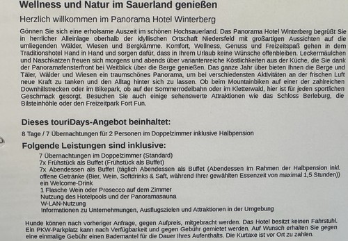 Reisegutschein tage - 8, tage/2