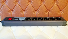 Steckdosenleiste  6fach  Überspannungsschutz Schalter Strom 3m Kabel 45 cmLeiste