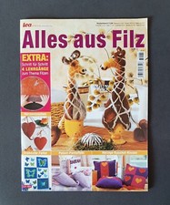  Lea SPECIAL Handarbeiten " Alles aus Filz"  Filzen, Nähen, Basteln  Anleitungen