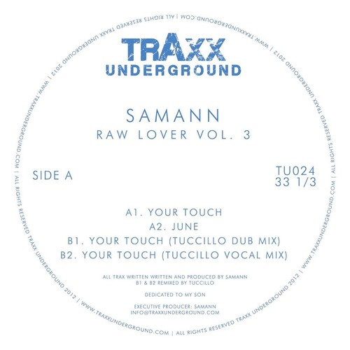 Samann raw lover vol - samann, 12"