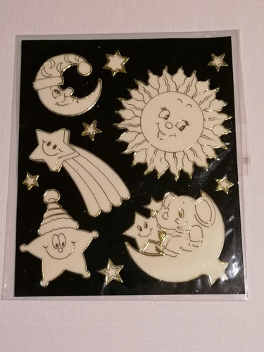 Glow the dark sticker 90er - in,