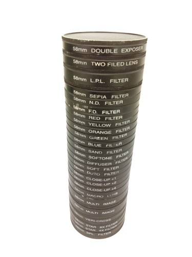 Spezialeffektfilter set - 58, spezialeffektfilter-set