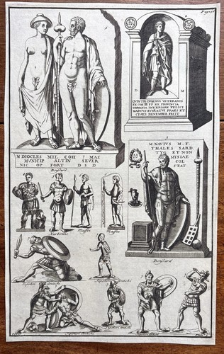 Antiquarischer kupferstich - antiquarischer,