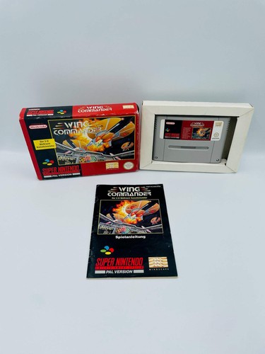 Snes wing commander cib - snes,