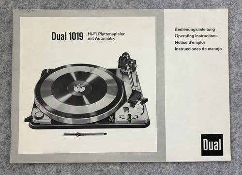 Dual 1019 original - dual,