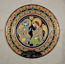 Rosenthal Studio Linie, Björn Wiinblad, 1975 "Verkündigung", Weihnachtsteller 