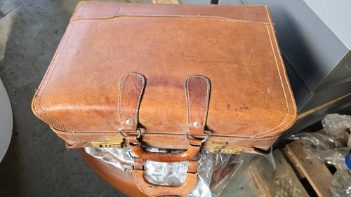 Leder koffer alt - koffer, amiet
