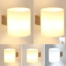 2X Wandleuchte Innen Holz