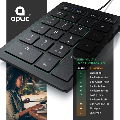 Usb keypad multimediatasten - usb, keypad,