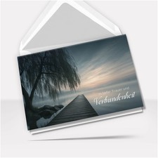 Beileidskarte Trauerkarte mit