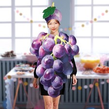 Traubenkostüm mit Hut
