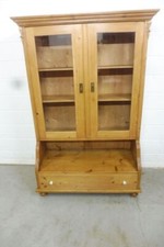 Vitrineschrank Schrank Buffetschrank Vorratschrank Küchenschrank Weichholz