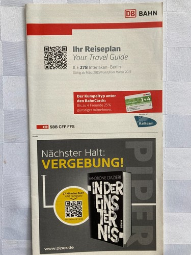 Ihr reiseplaner ice - ice, 278