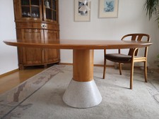 esstisch rund ausziehbar Kirschbaumholz  120X120, 120x180