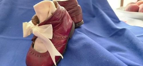 Vintage lauflernschuhe 1956 - lauflernschuhe,