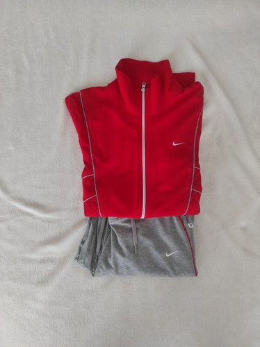 Nike trainingsanzug rote grau - trainingsanzug, rote-grau