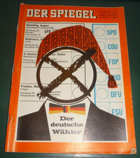 Magazin der Spiegel, 15.09.1965, Nr. 38, Der deutsche Wähler, Tennis, Kennedy