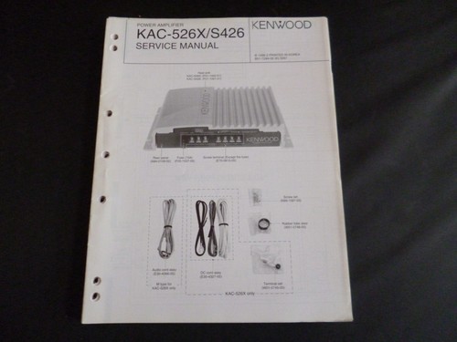 Original service manual - original,
