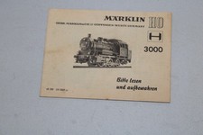 Märklin Betriebsanleitung